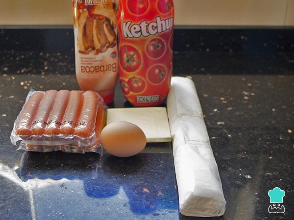 Recette de Snacks Feuilletés aux Saucisses - Étape 1