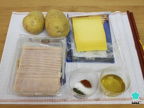 Recette de Crêpe de Pommes de Terre au Jambon d'York et au Fromage - Étape 1