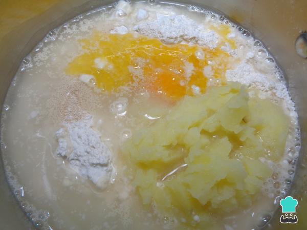 Recette de pain aux pommes de terre sans gluten - Étape 3