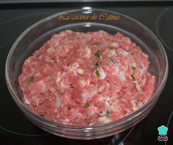 Recette de Pâte Feuilletée Farcie à la Viande Hachée - Étape 1