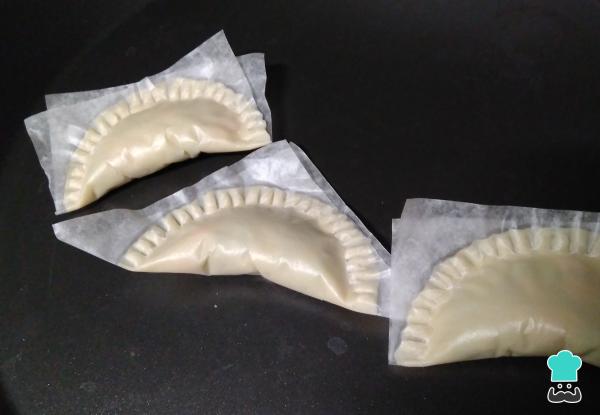 Recette de Dumplings aux épinards et au fromage - Étape 4