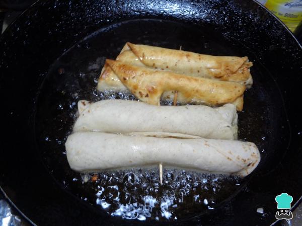 Recette de tacos au surimi doré – Étape 6