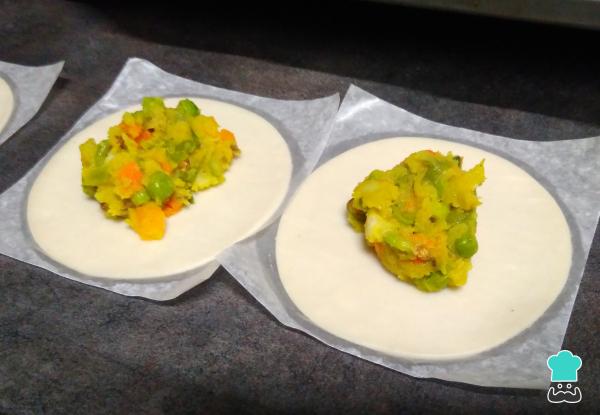 Recette de raviolis aux pommes de terre et aux carottes - Étape 4