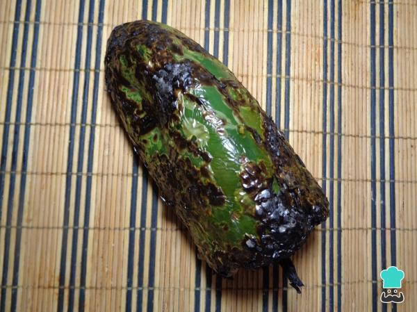 Recette d'Enchiladas vertes suisses au Poblano Chile - Étape 2