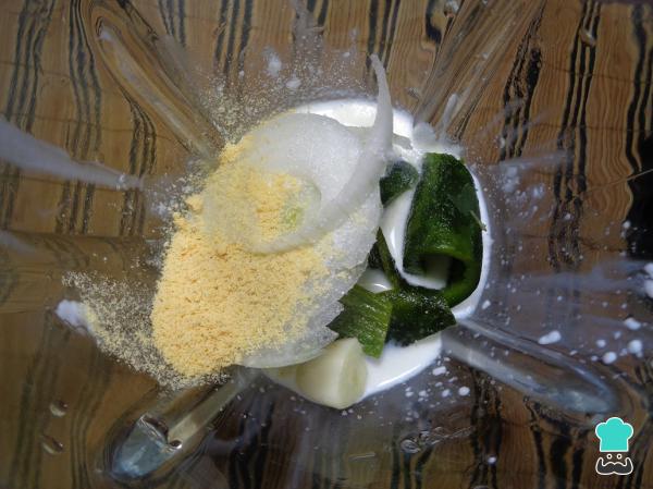 Recette d'Enchiladas vertes suisses au Poblano Chile - Étape 4
