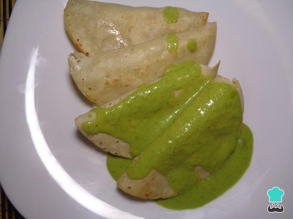 Recette d'Enchiladas vertes suisses au Poblano Chile - Étape 8
