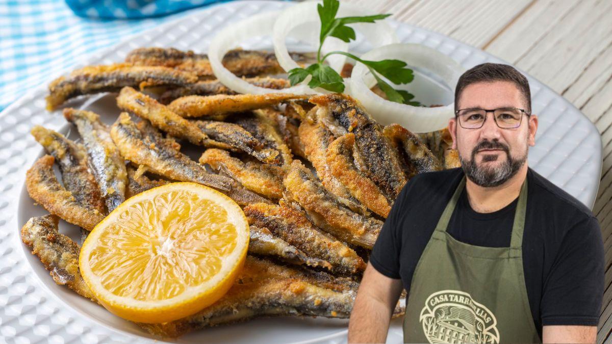 Dani García, chef : « Les anchois frits les plus croustillants sont marinés pendant 10 minutes avec du citron et saupoudrés de farine. »