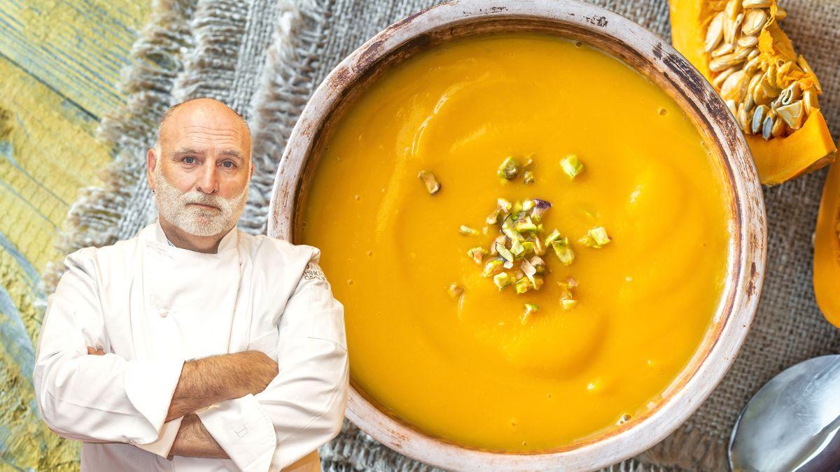 José Andrés, chef : « Pour rendre la crème de potiron onctueuse, n'utilisez pas de crème, émulsionnez plutôt les légumes avec de l'huile d'olive »