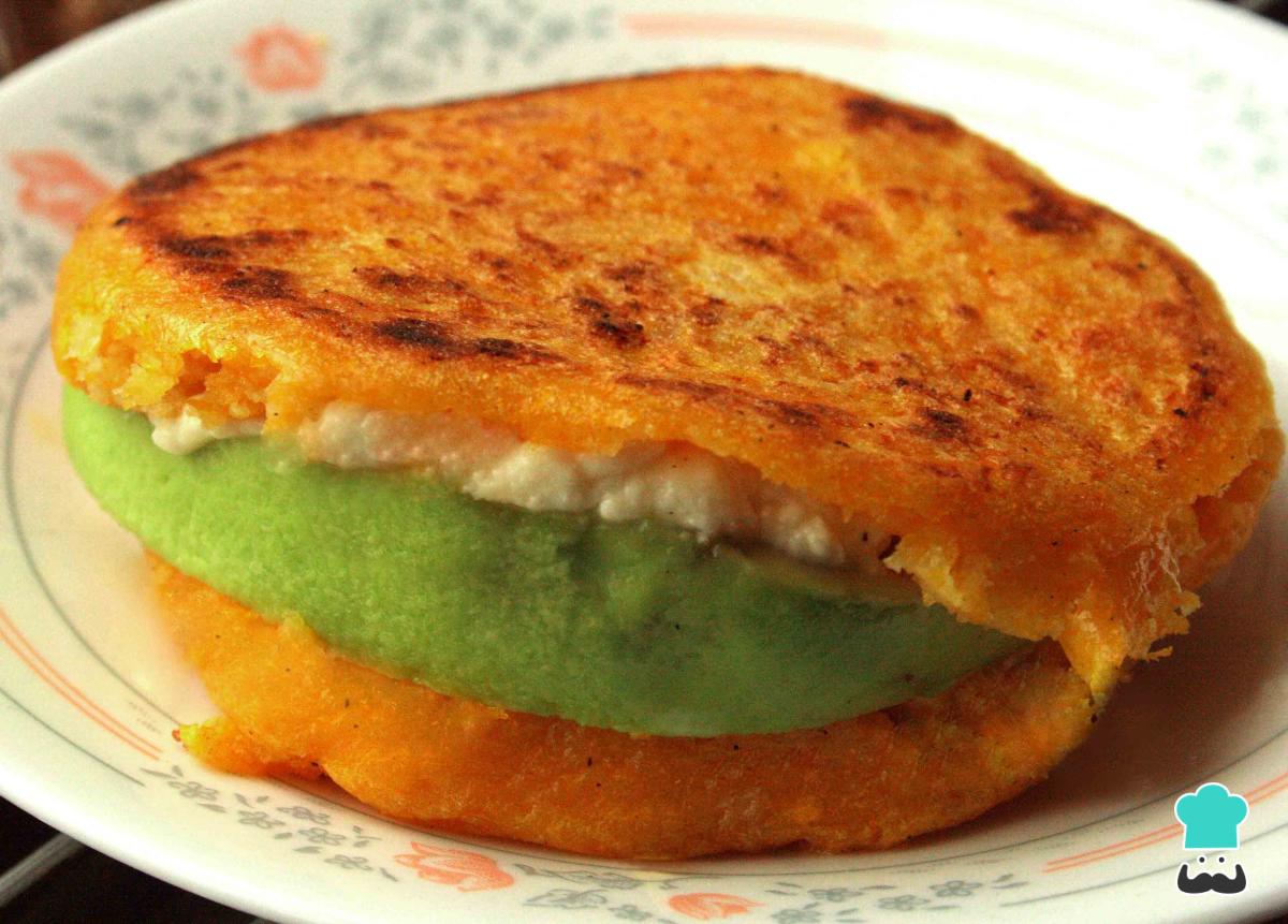 Recette Arepa auyama et flocons d'avoine