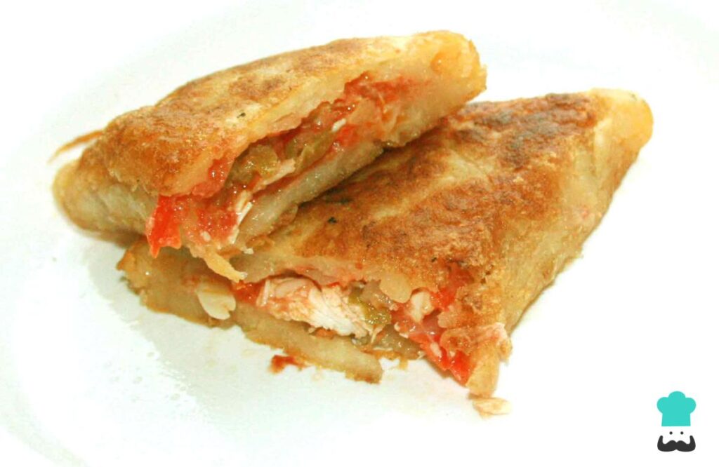 Recette d'empanadas de manioc au poulet