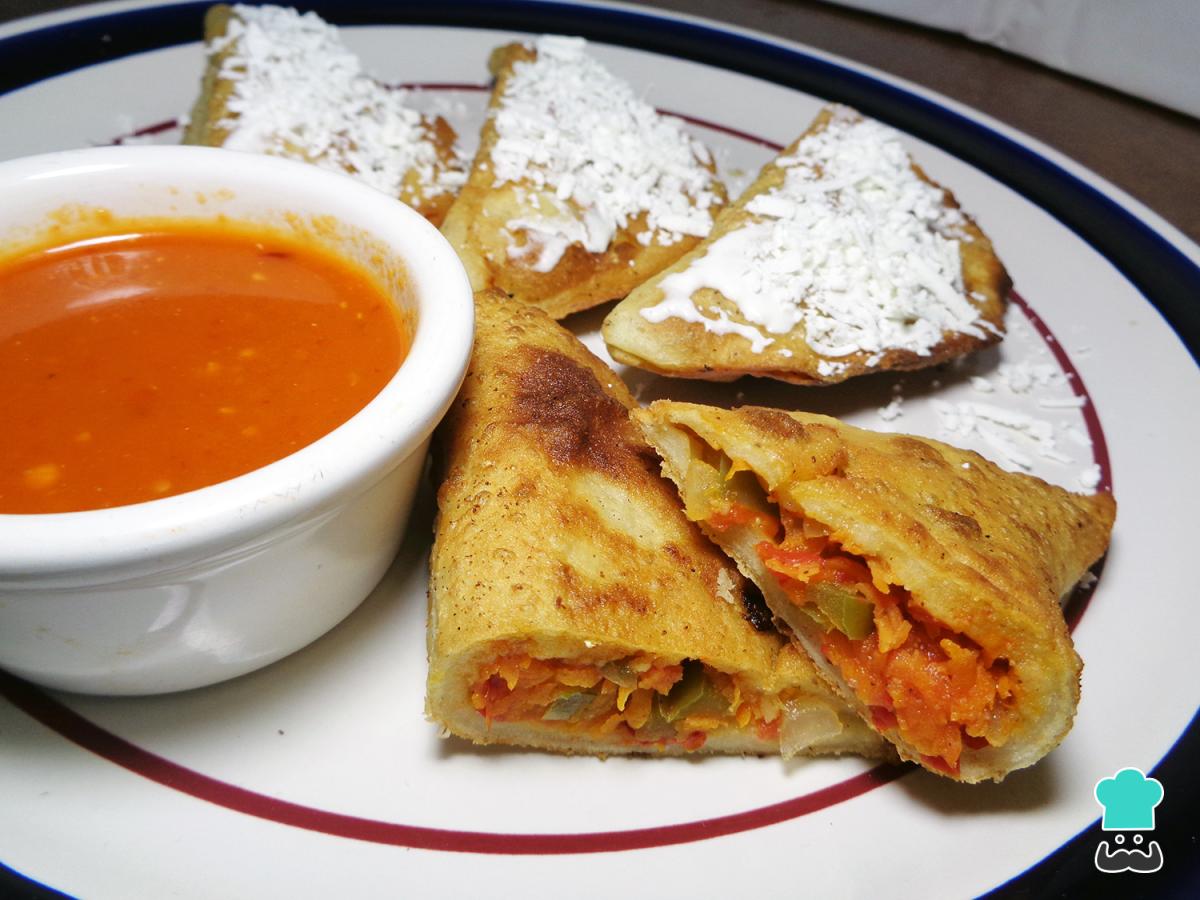 Recette d'empanadas de veillée aux légumes