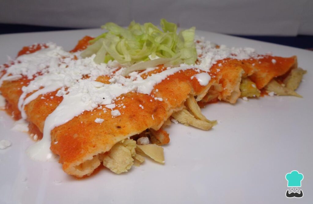 Recette d'entomatadas au poulet au four