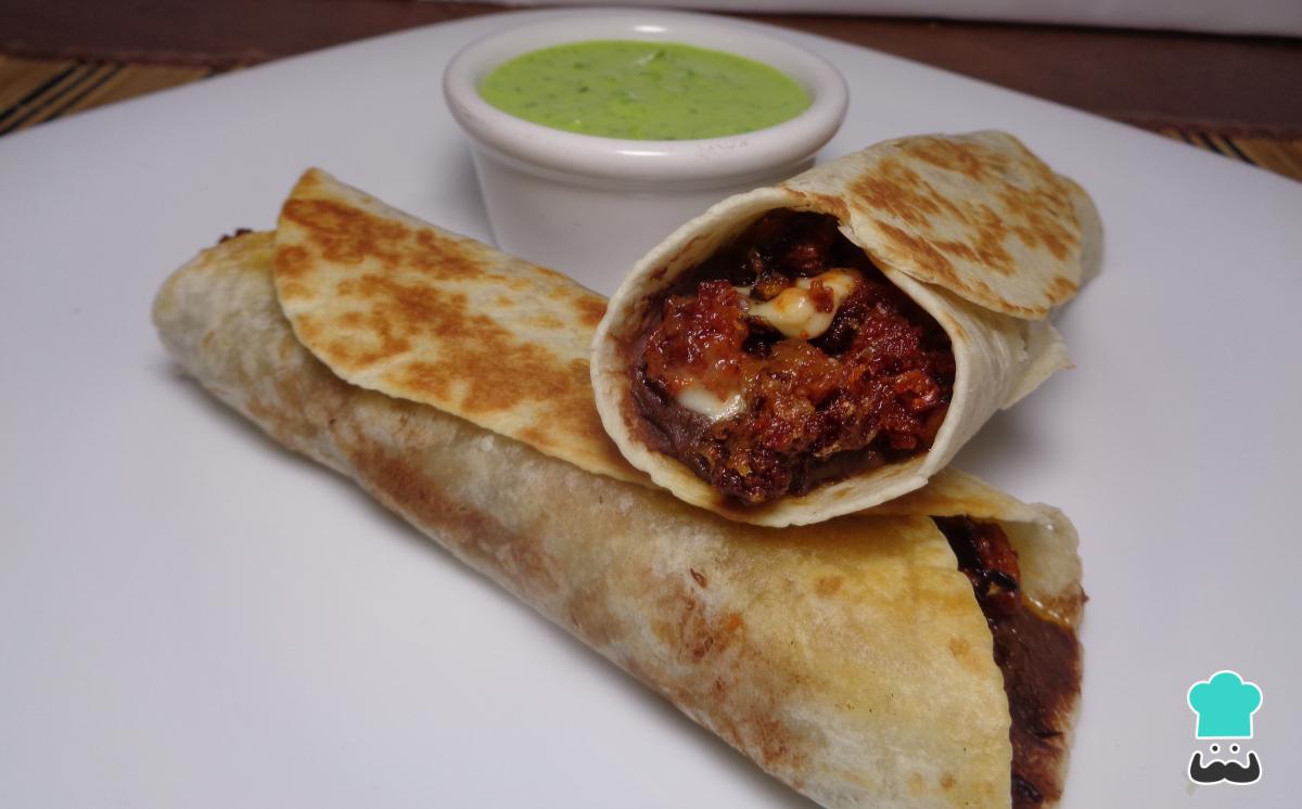 Recette de Burritos Choriqueso