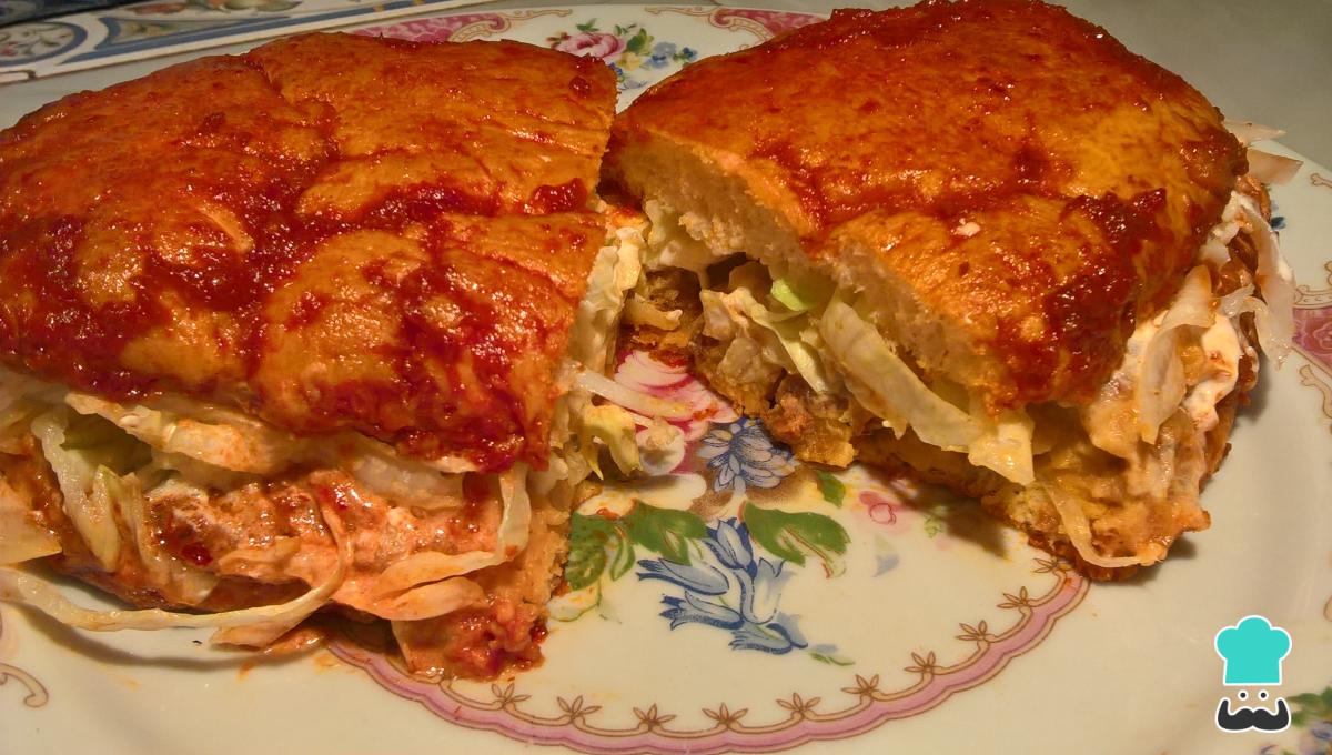 Recette de Pambazos de pommes de terre au chorizo