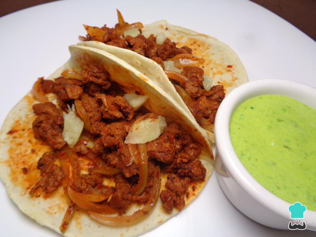 Recette de Tacos végétaliens au pasteur