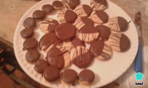 Recette de biscuits sablés enrobés de chocolat