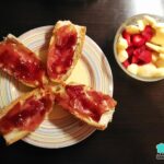 Recette de brochette de jambon au fromage de chèvre