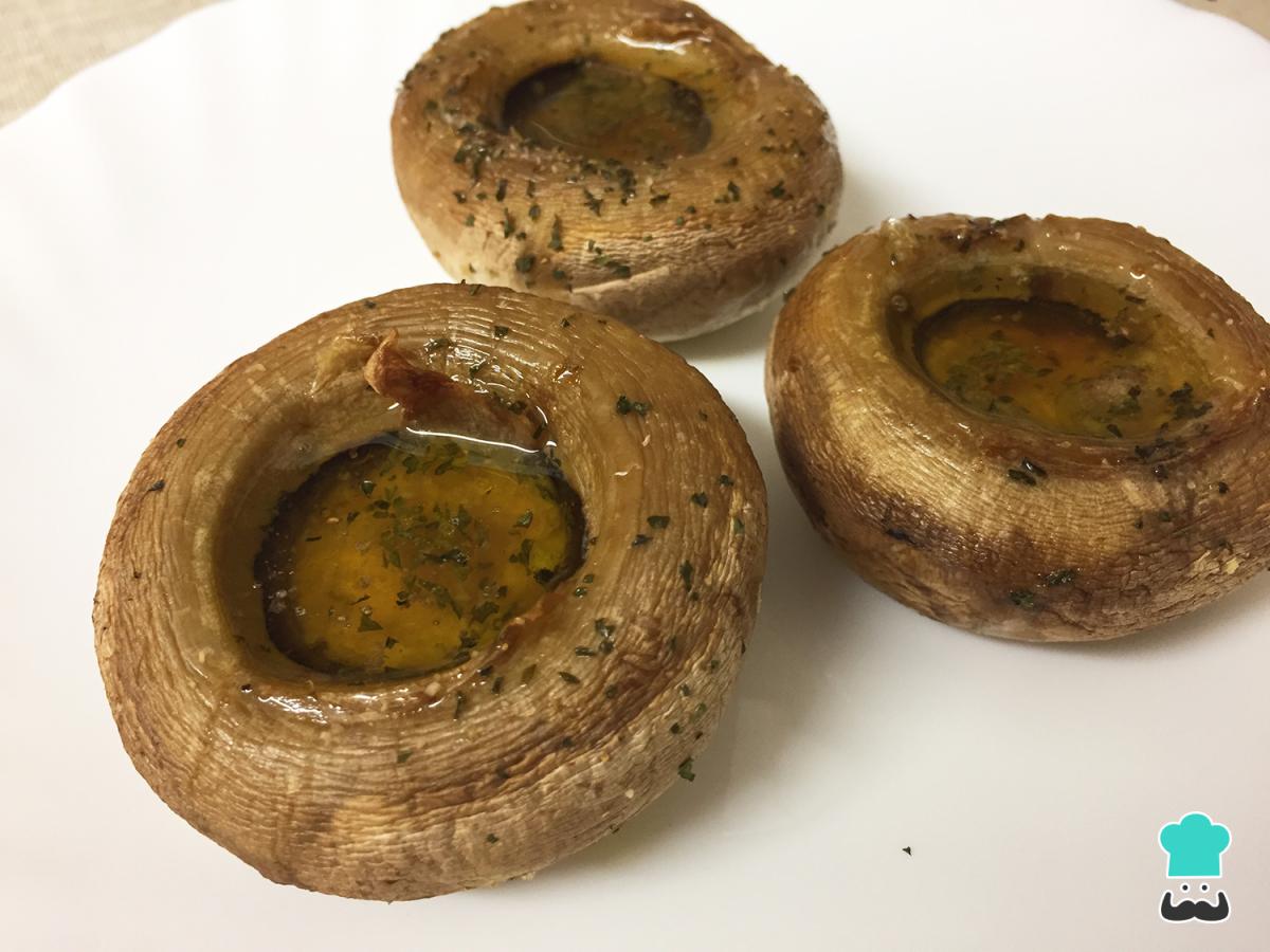 Recette de champignons au four avec ail et persil