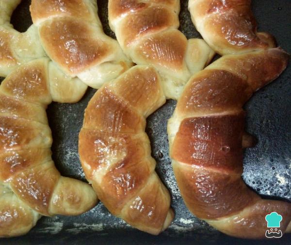 Recette de croissant brioché farci