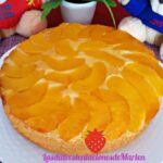 Recette de gâteau aux pêches et au yaourt