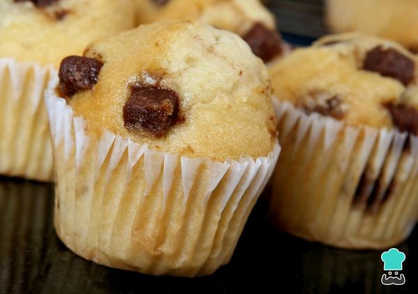 Recette de muffins aux pépites de chocolat