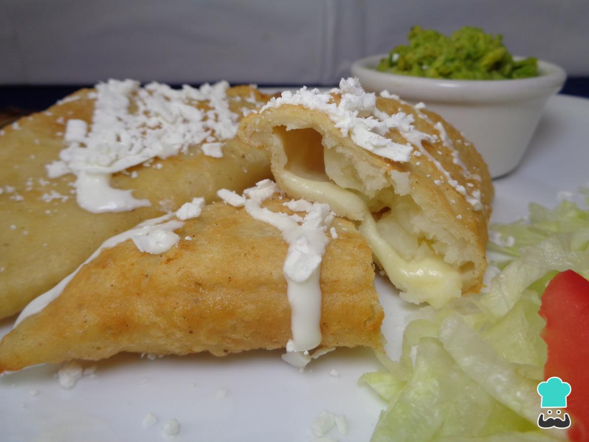 Recette de quesadillas aux pommes de terre frites