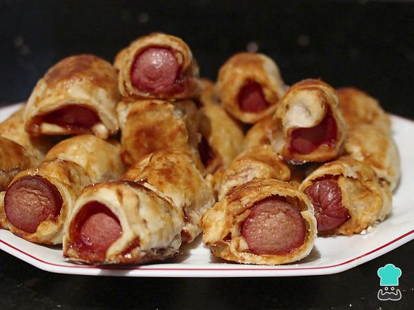Recette de sandwichs feuilletés aux saucisses