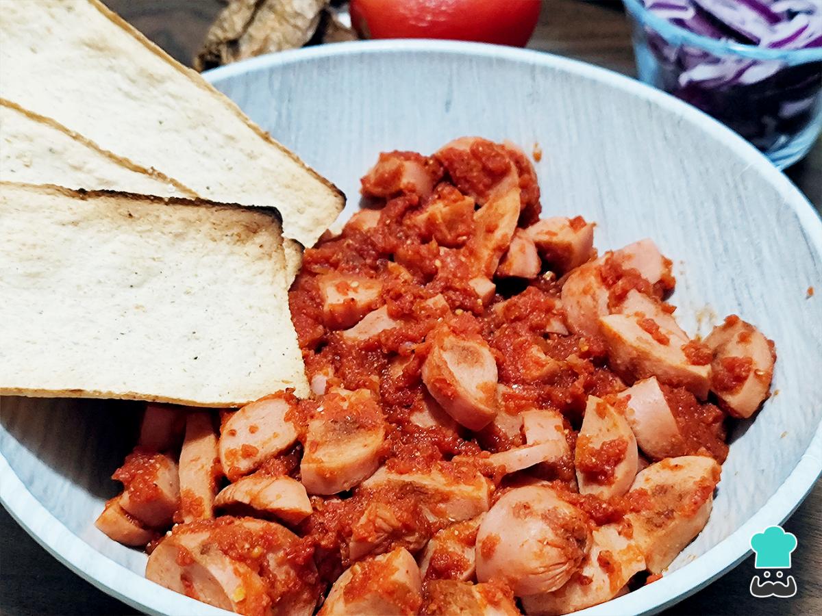 Recette de saucisses enchipotlada