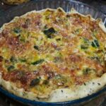 Recette de tarte au brocoli et au parmesan
