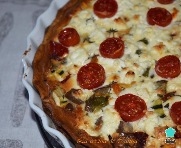Recette de tarte aux légumes au four
