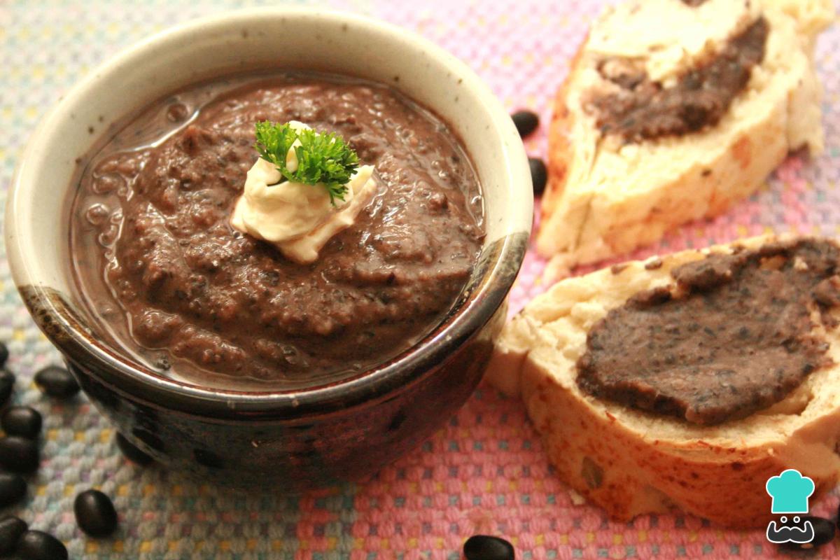 Recette de trempette aux haricots noirs